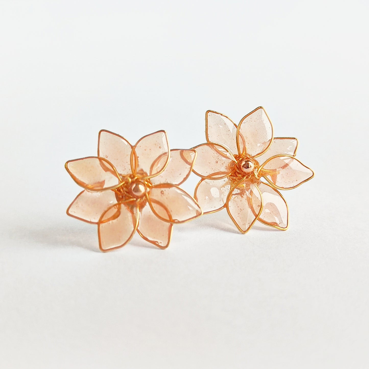 Eleos Ear Stud Orange
