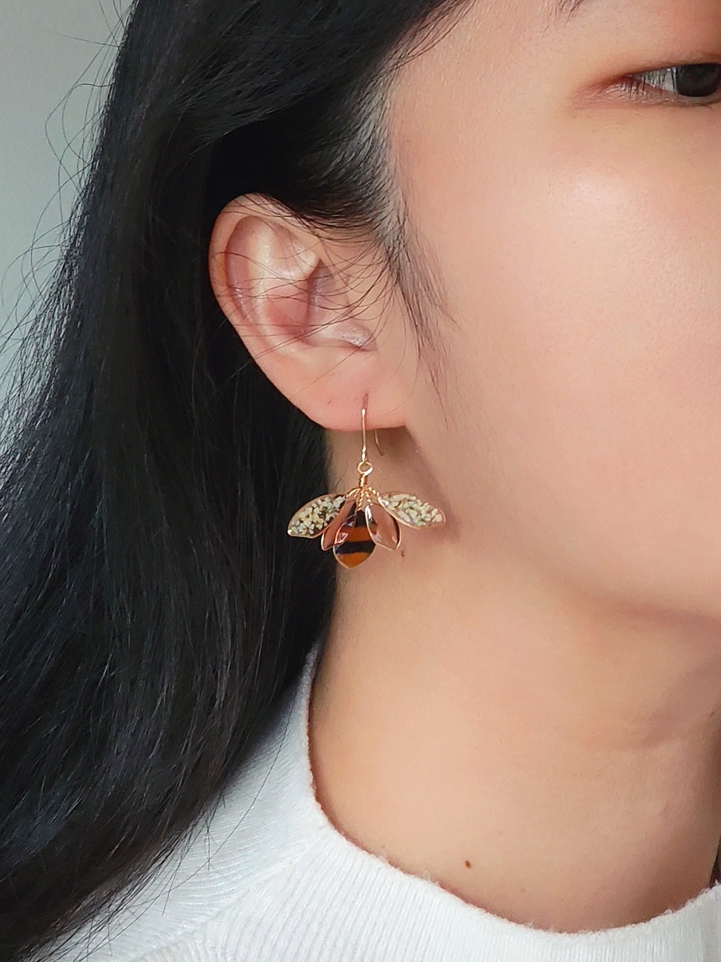 Aristaeus Bee Earrings