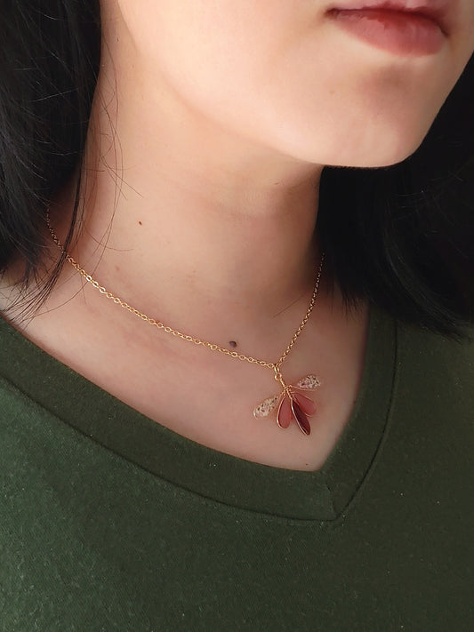 Clymene Necklace - Dragonfly
