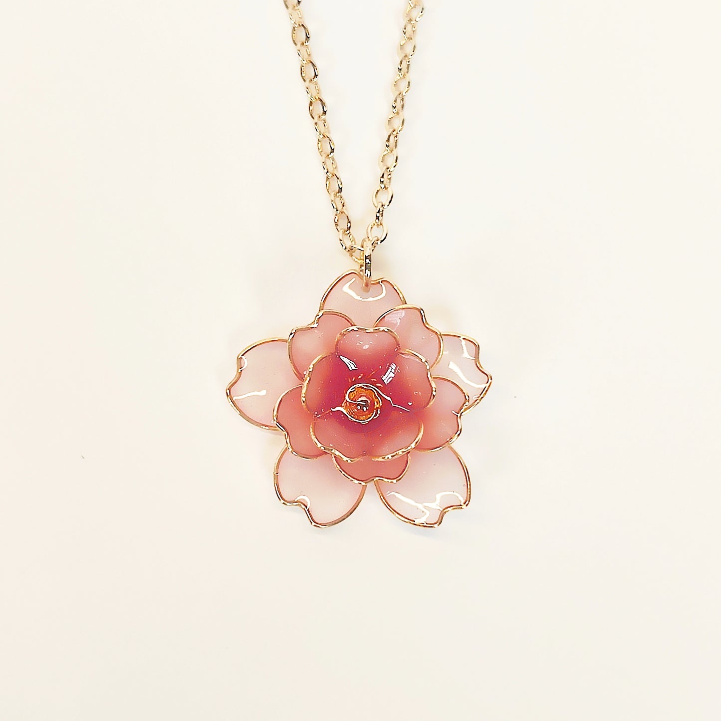 Cora Necklace Pink
