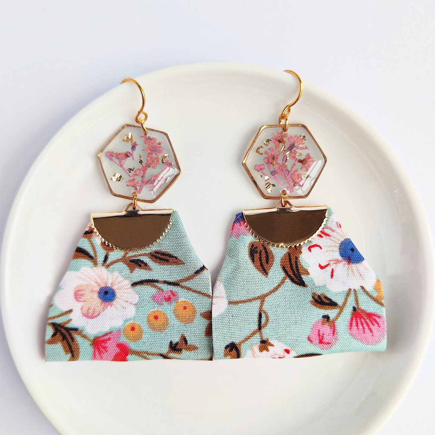 Juventus Earrings (Teal)