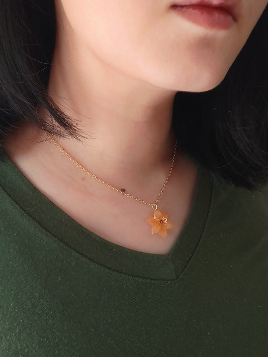Egeria Necklace Orange