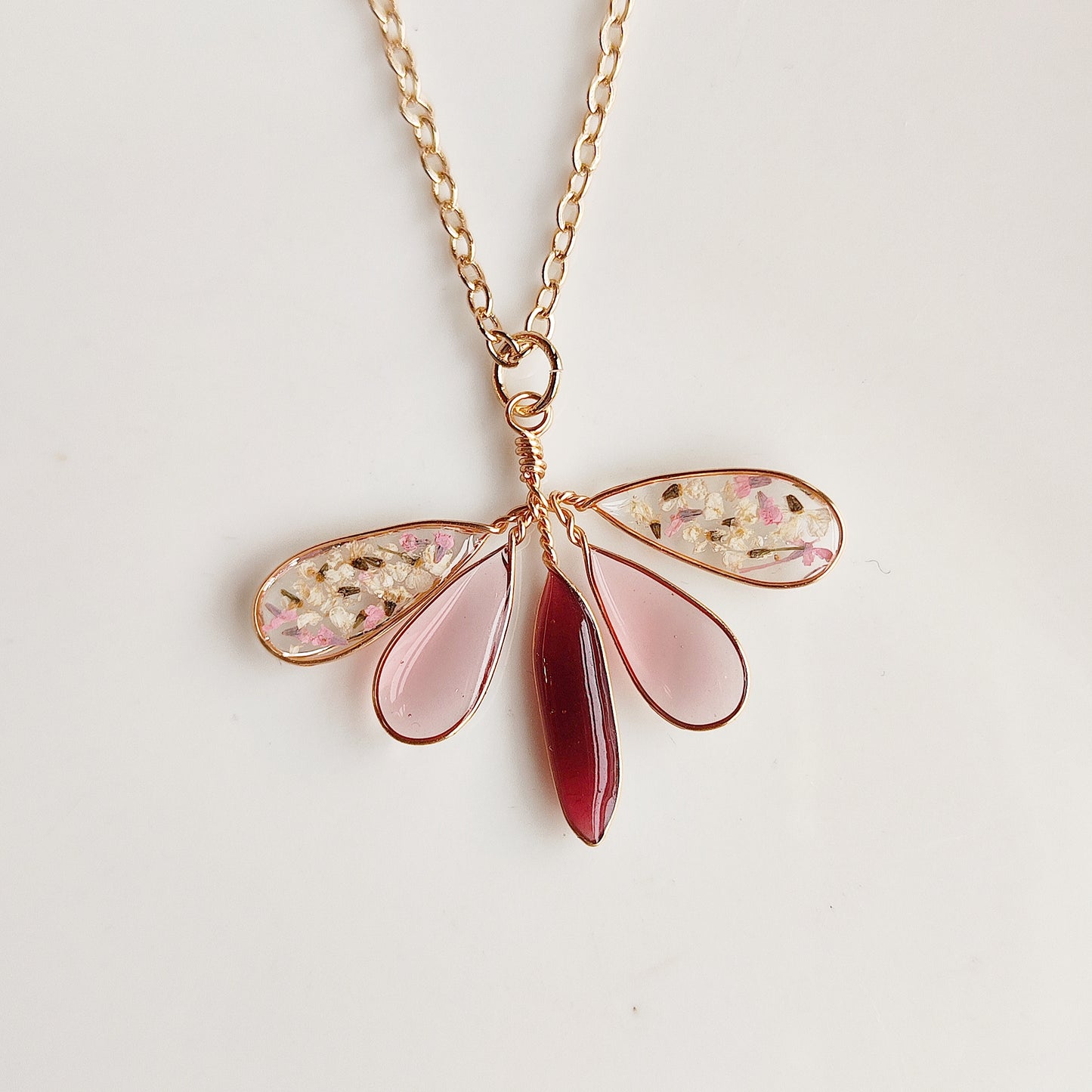 Clymene Necklace - Dragonfly