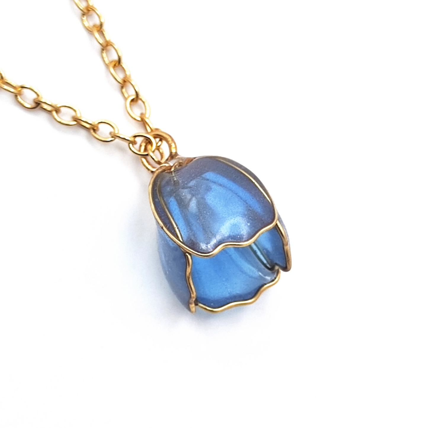 Maia Necklace Blue