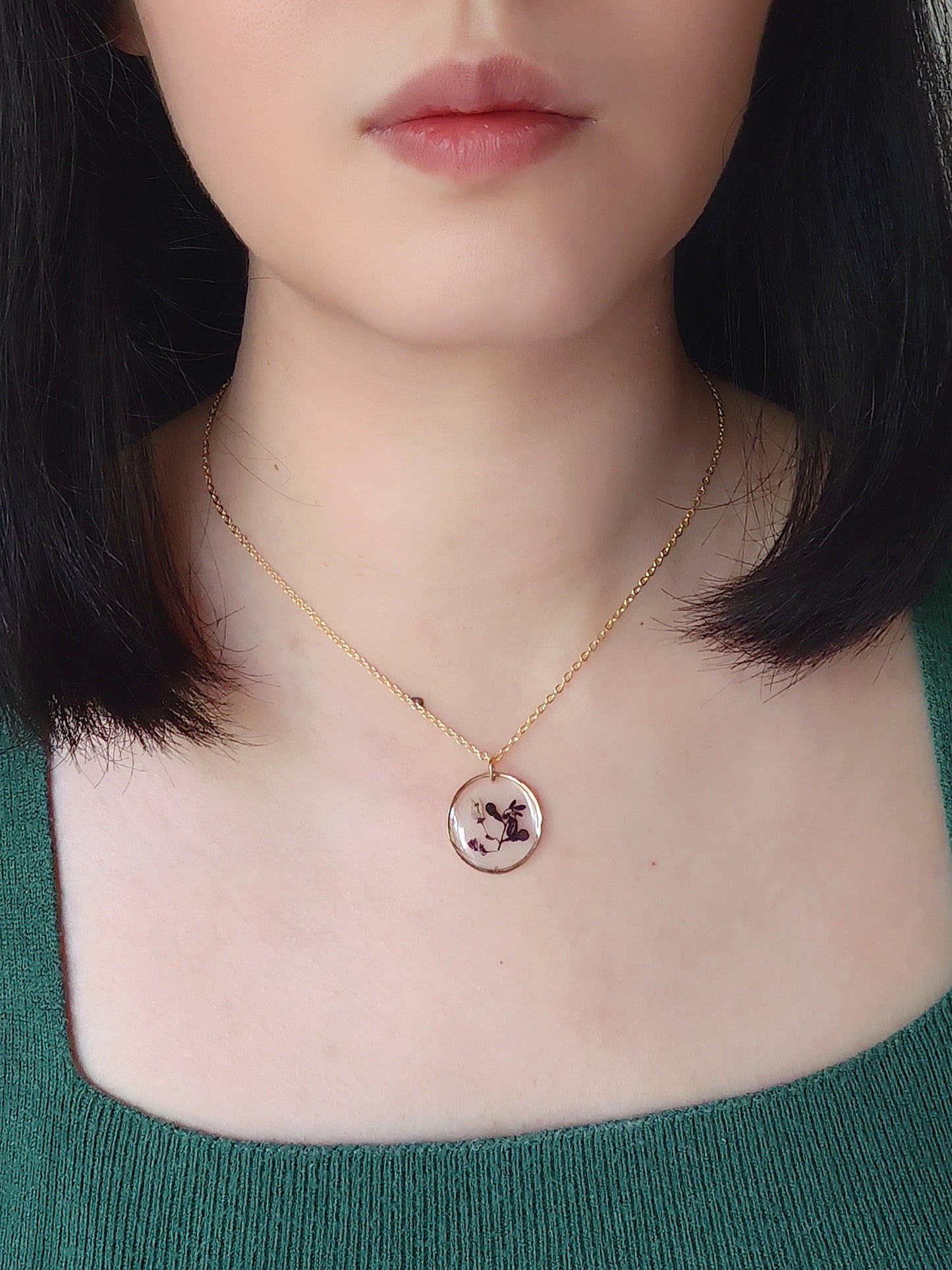 Nona Necklace Purple