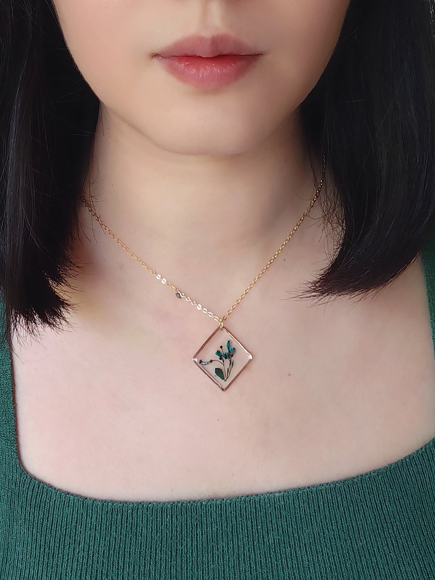 Nona Necklace Teal