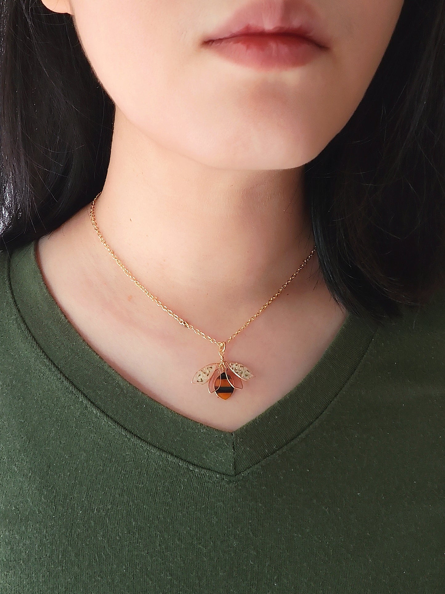 Aristaeus Bee Necklace