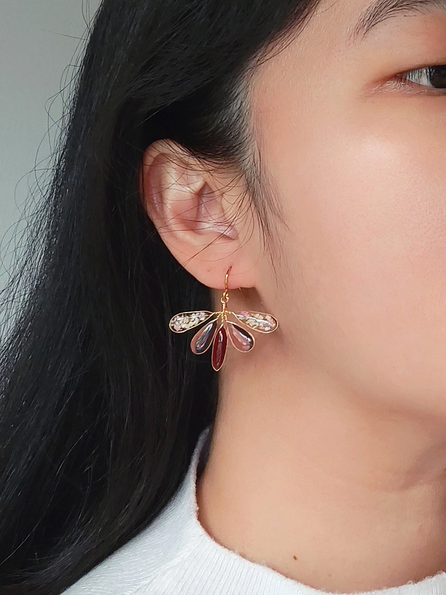 Clymene Dragonfly Earrings