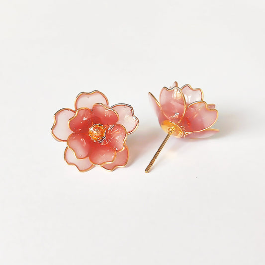 Cora Ear Stud Pink