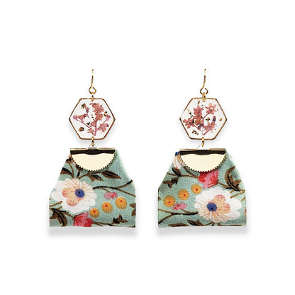 Juventus Earrings (Teal)