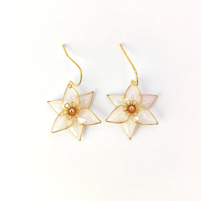 Egeria Earrings (White)