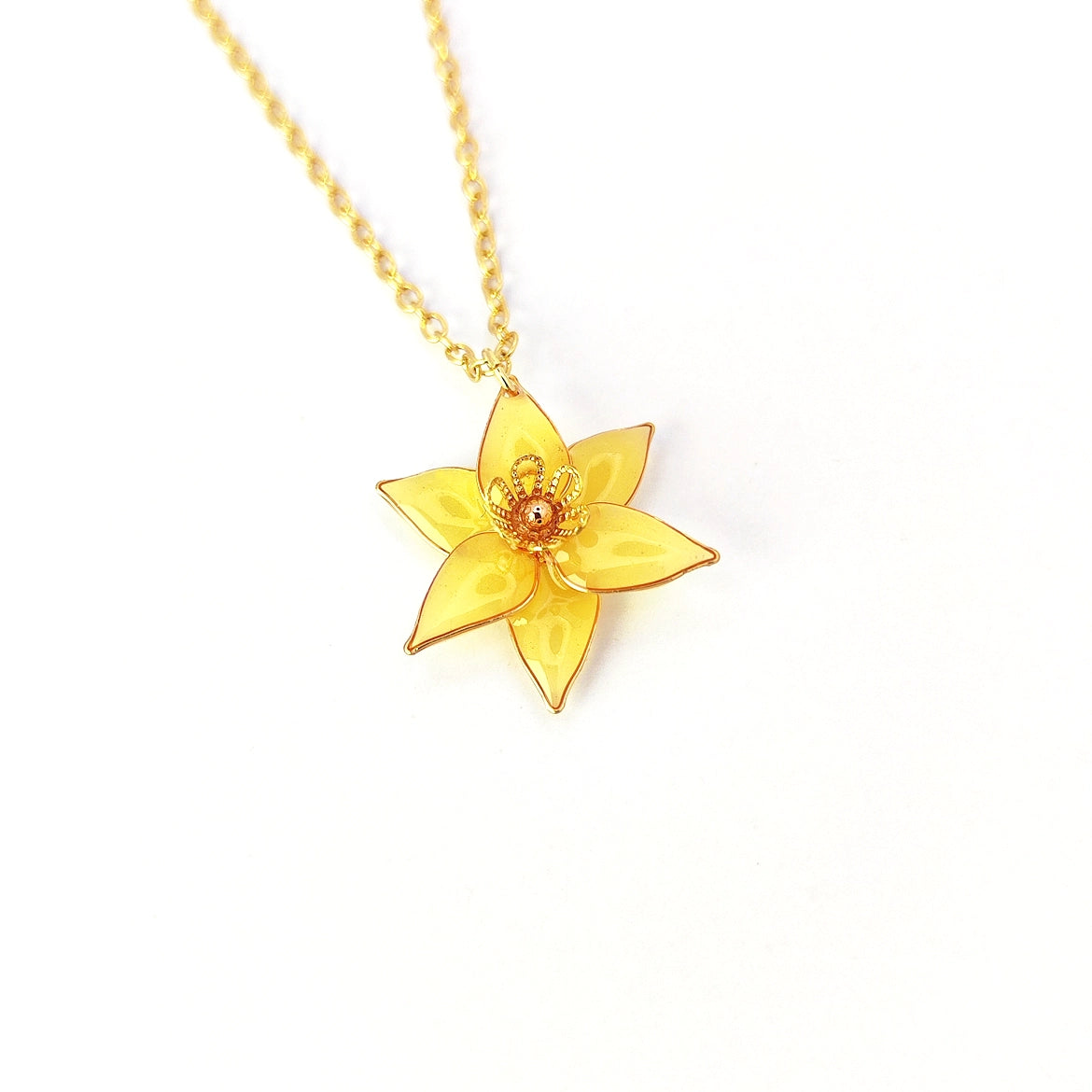 Egeria Necklace (Yellow)
