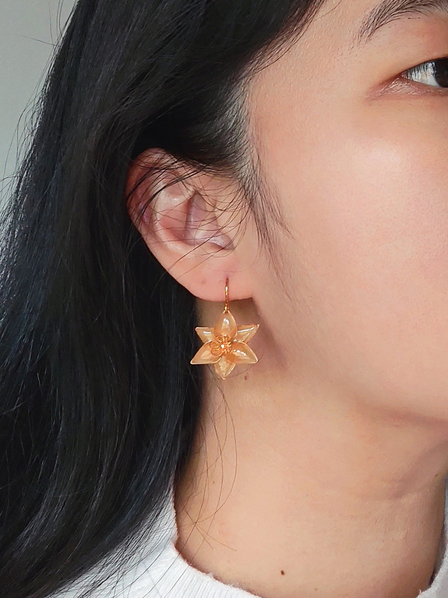 Egeria Earrings Yellow