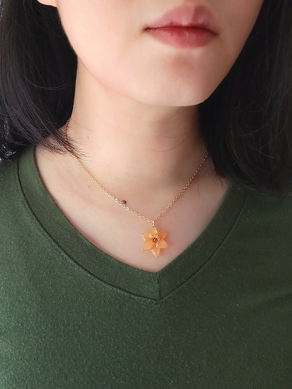 Egeria Necklace Orange