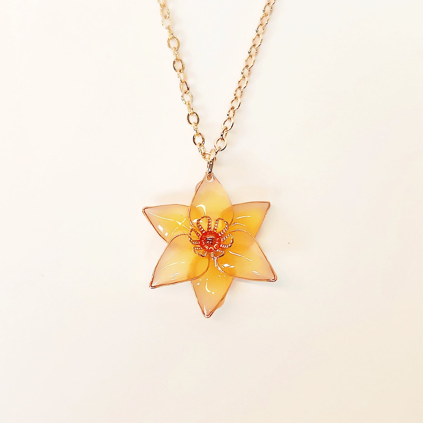 Egeria Necklace Orange