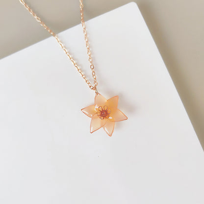 Egeria Necklace Orange