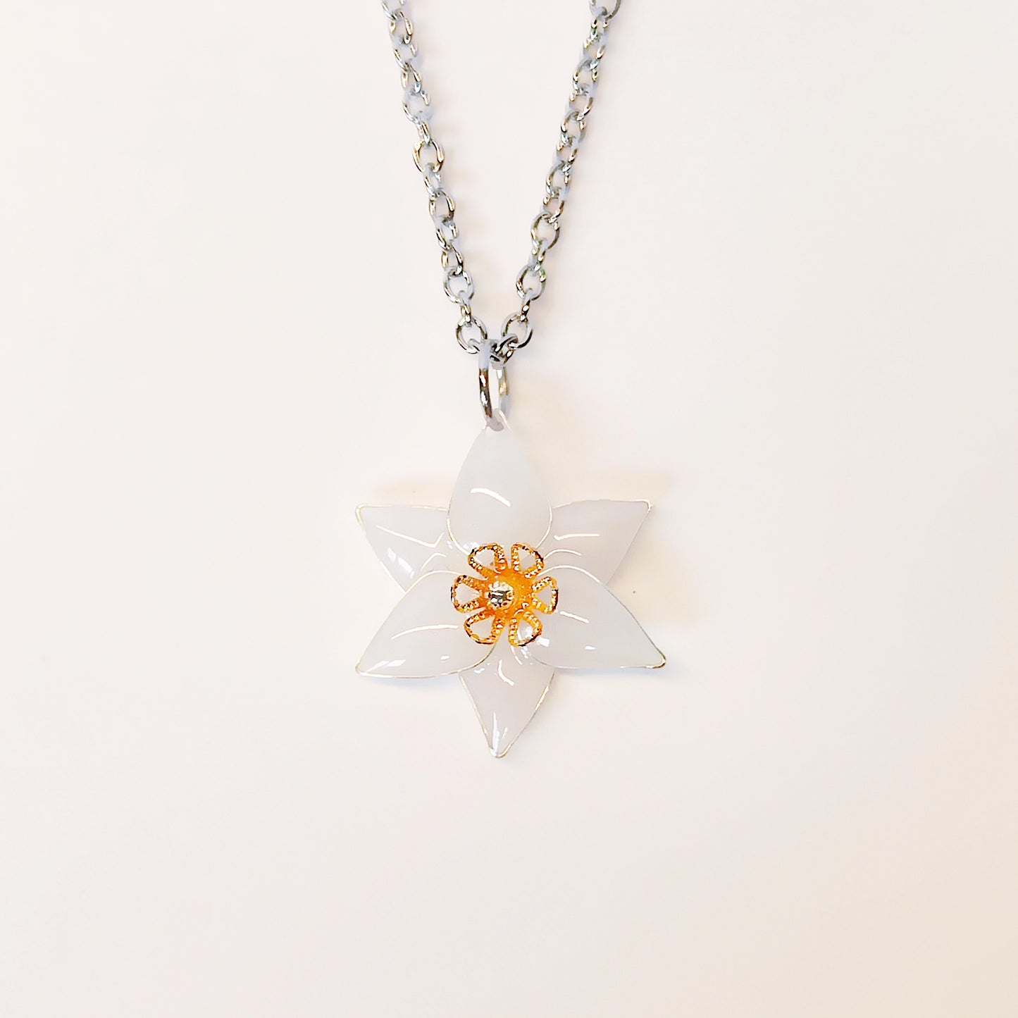 Egeria Necklace White (SS)
