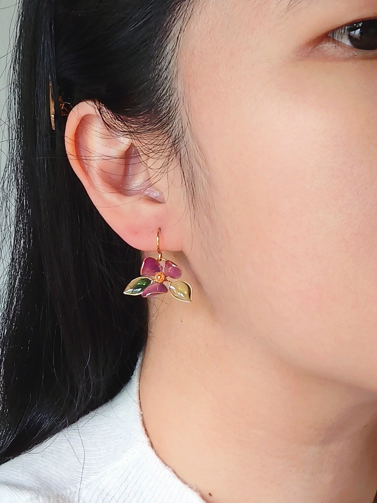 Iris Earrings
