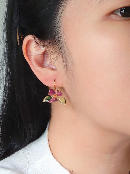 Iris Earrings