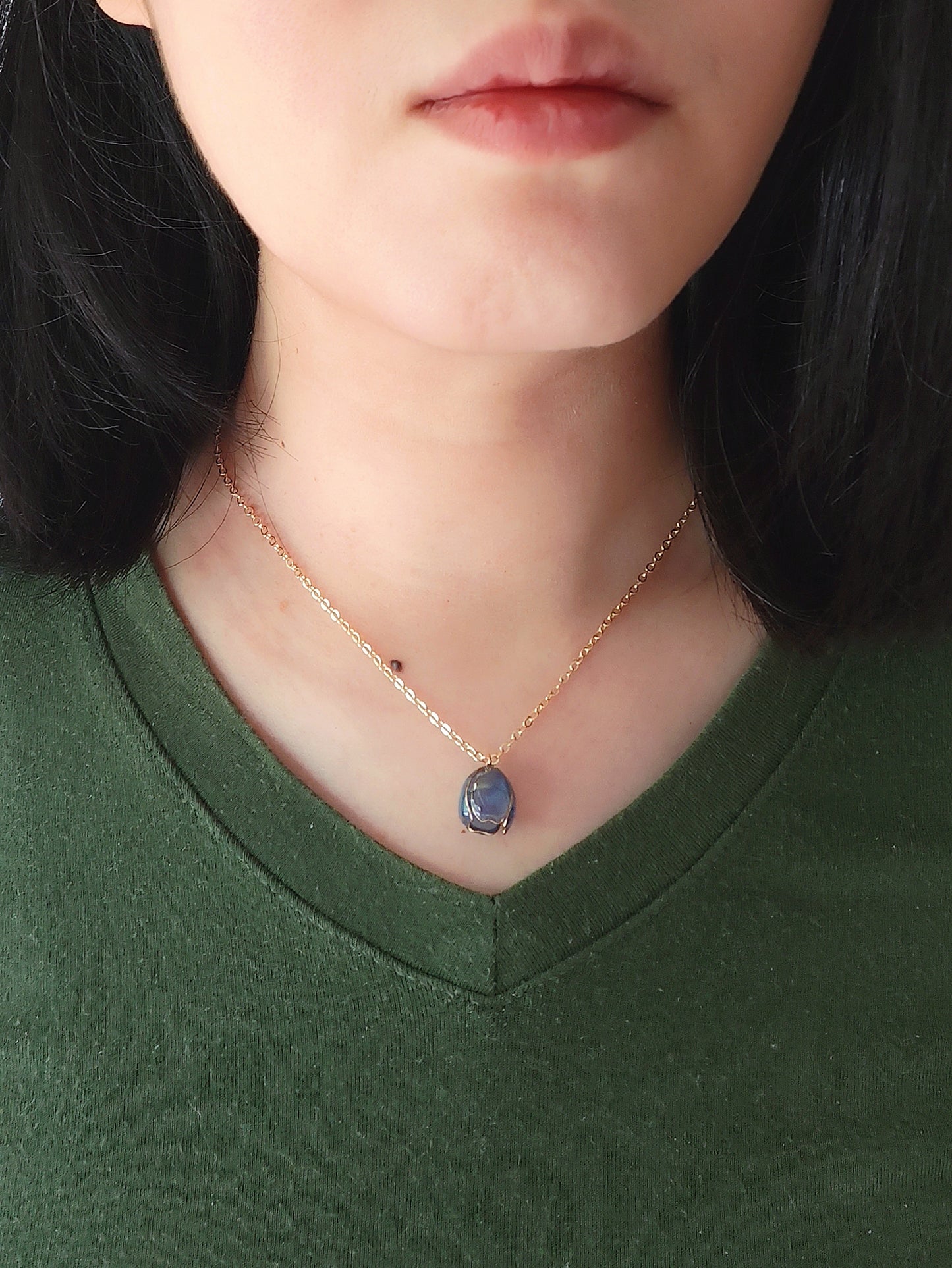 Maia Necklace Blue