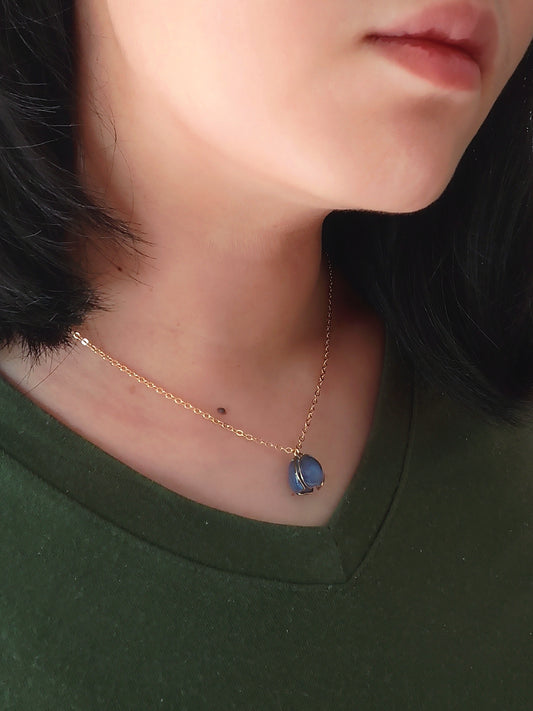 Maia Necklace Blue