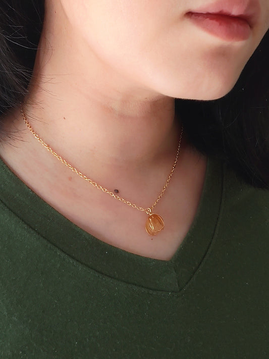 Maia Necklace Yellow