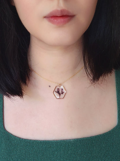 Nona Necklace Purple