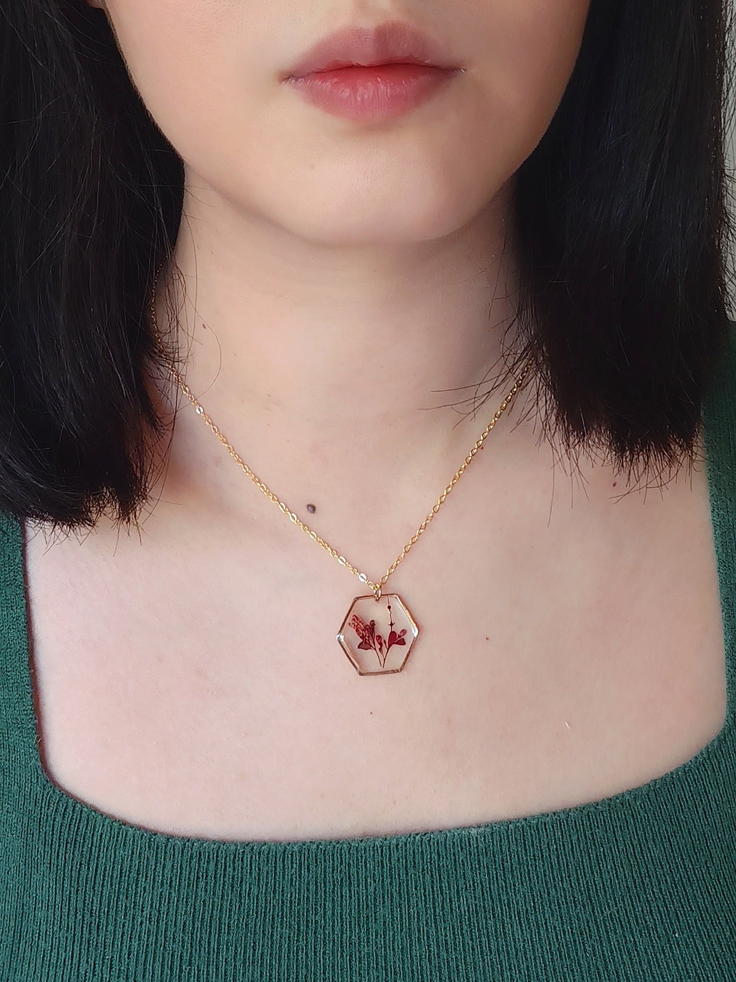 Nona Necklace Red