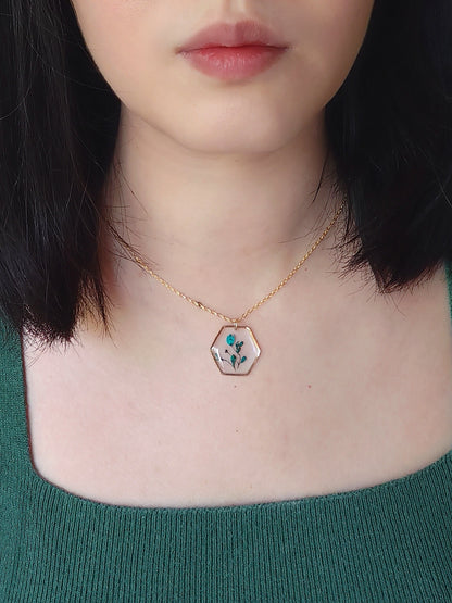 Nona Necklace Teal