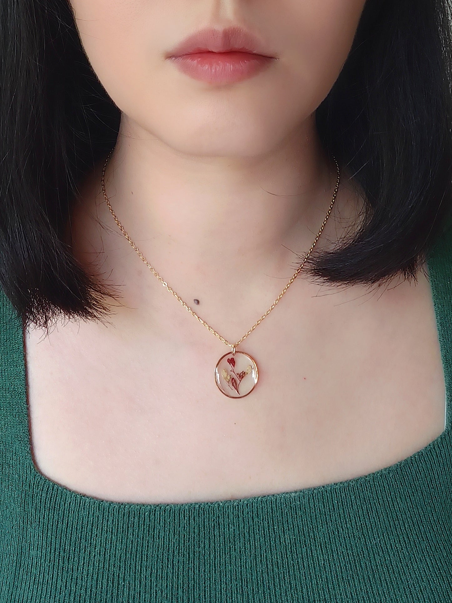 Nona Necklace Red