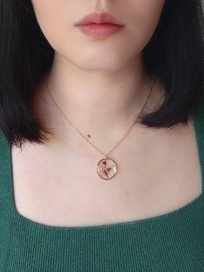 Nona Necklace Red