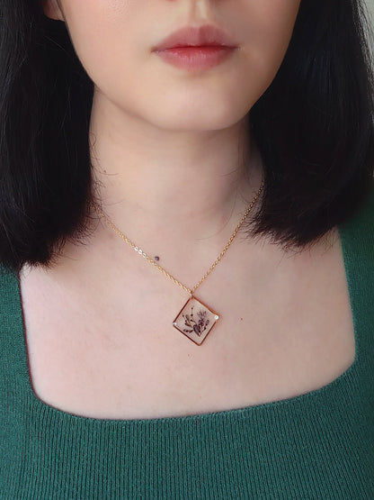 Nona Necklace Purple