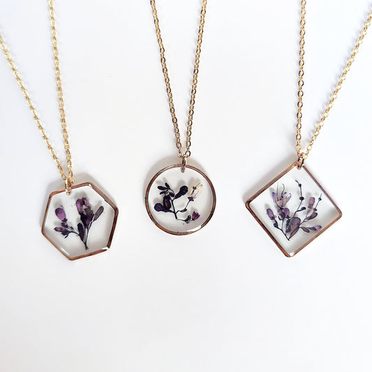 Nona Necklace Purple