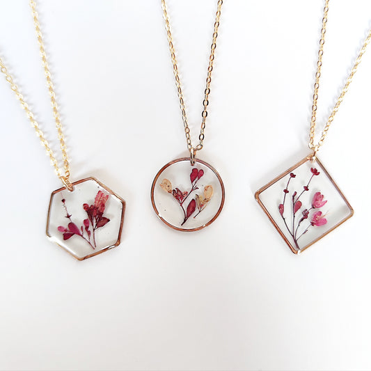 Nona Necklace Red