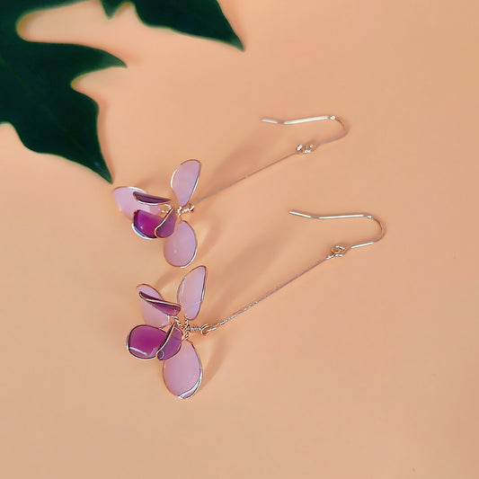Peitho Earrings Purple