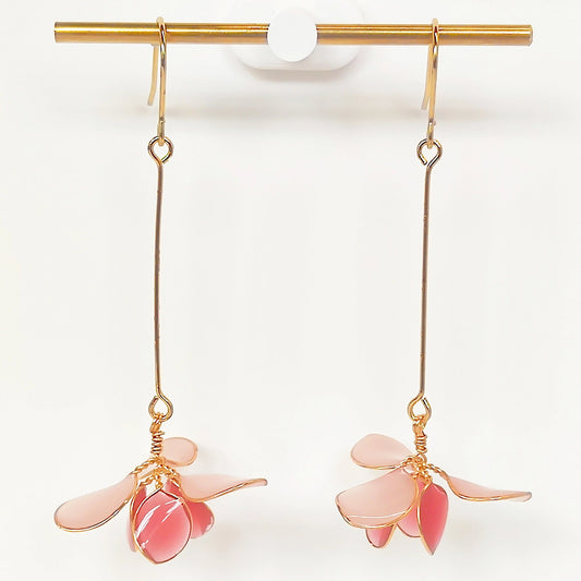 Peitho Earrings Pink