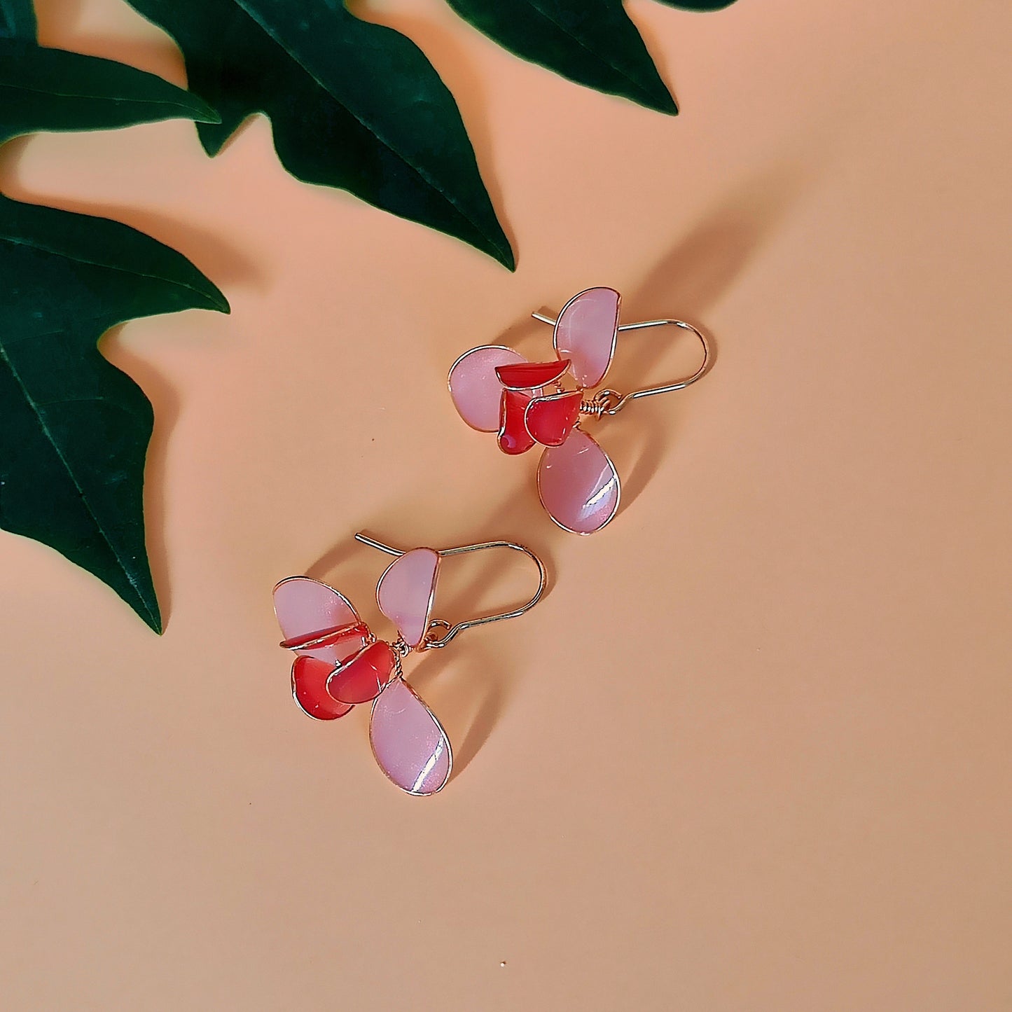Peitho Earrings Pink