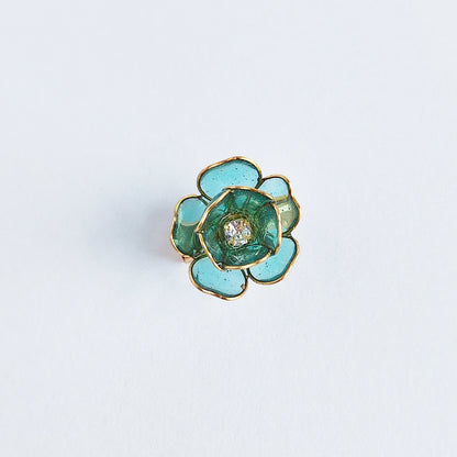 Cora Brooch (Green)