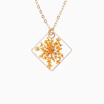 Nona Necklace (Orange)